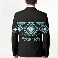 Aotearoa Atua Tangaroa Personalised Blazer Maori God Of The Sea Taniko Motifs