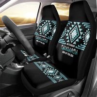 Aotearoa Atua Tangaroa Car Seat Cover Maori God Of The Sea Taniko Motifs