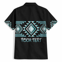 Aotearoa Atua Tangaroa Personalised Hawaiian Shirt Maori God Of The Sea Taniko Motifs