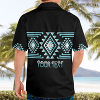 Aotearoa Atua Tangaroa Personalised Hawaiian Shirt Maori God Of The Sea Taniko Motifs