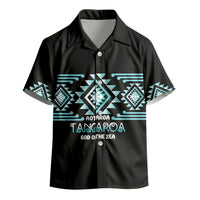 Aotearoa Atua Tangaroa Personalised Kid Hawaiian Shirt Maori God Of The Sea Taniko Motifs