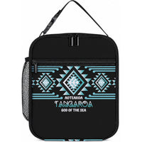 Aotearoa Atua Tangaroa Lunch Bag Maori God Of The Sea Taniko Motifs