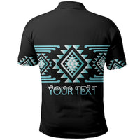 Aotearoa Atua Tangaroa Personalised Polo Shirt Maori God Of The Sea Taniko Motifs