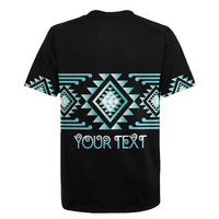 Aotearoa Atua Tangaroa Personalised Rugby Jersey Maori God Of The Sea Taniko Motifs