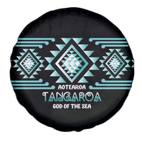 Aotearoa Atua Tangaroa Spare Tire Cover Maori God Of The Sea Taniko Motifs