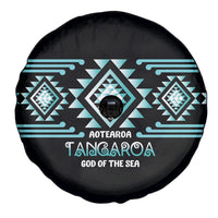 Aotearoa Atua Tangaroa Spare Tire Cover Maori God Of The Sea Taniko Motifs