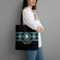 Aotearoa Atua Tangaroa Tote Bag Maori God Of The Sea Taniko Motifs