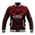 Personalised Keep Maori Wards New Zealand Baseball Jacket Stronger Together Aotearoa Taniko - Polynesian Pride