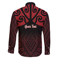 Personalised Keep Maori Wards New Zealand Family Matching Long Sleeve Bodycon Dress and Hawaiian Shirt Stronger Together Aotearoa Taniko - Polynesian Pride