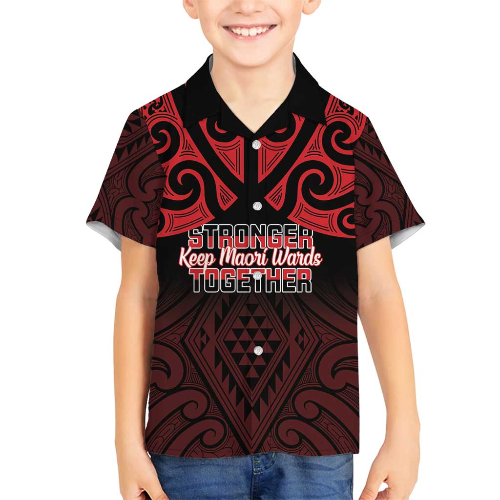 Personalised Keep Maori Wards New Zealand Family Matching Long Sleeve Bodycon Dress and Hawaiian Shirt Stronger Together Aotearoa Taniko - Polynesian Pride