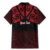 Personalised Keep Maori Wards New Zealand Family Matching Mermaid Dress and Hawaiian Shirt Stronger Together Aotearoa Taniko - Polynesian Pride