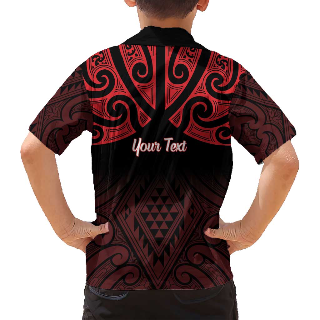 Personalised Keep Maori Wards New Zealand Family Matching Short Sleeve Bodycon Dress and Hawaiian Shirt Stronger Together Aotearoa Taniko - Polynesian Pride