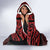 Keep Maori Wards New Zealand Hooded Blanket Stronger Together Aotearoa Taniko - Polynesian Pride