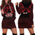Personalised Keep Maori Wards New Zealand Hoodie Dress Stronger Together Aotearoa Taniko - Polynesian Pride