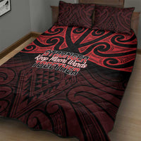 Keep Maori Wards New Zealand Quilt Bed Set Stronger Together Aotearoa Taniko - Polynesian Pride