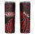 Personalised Keep Maori Wards New Zealand Skinny Tumbler Stronger Together Aotearoa Taniko - Polynesian Pride