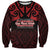 Personalised Keep Maori Wards New Zealand Sweatshirt Stronger Together Aotearoa Taniko - Polynesian Pride