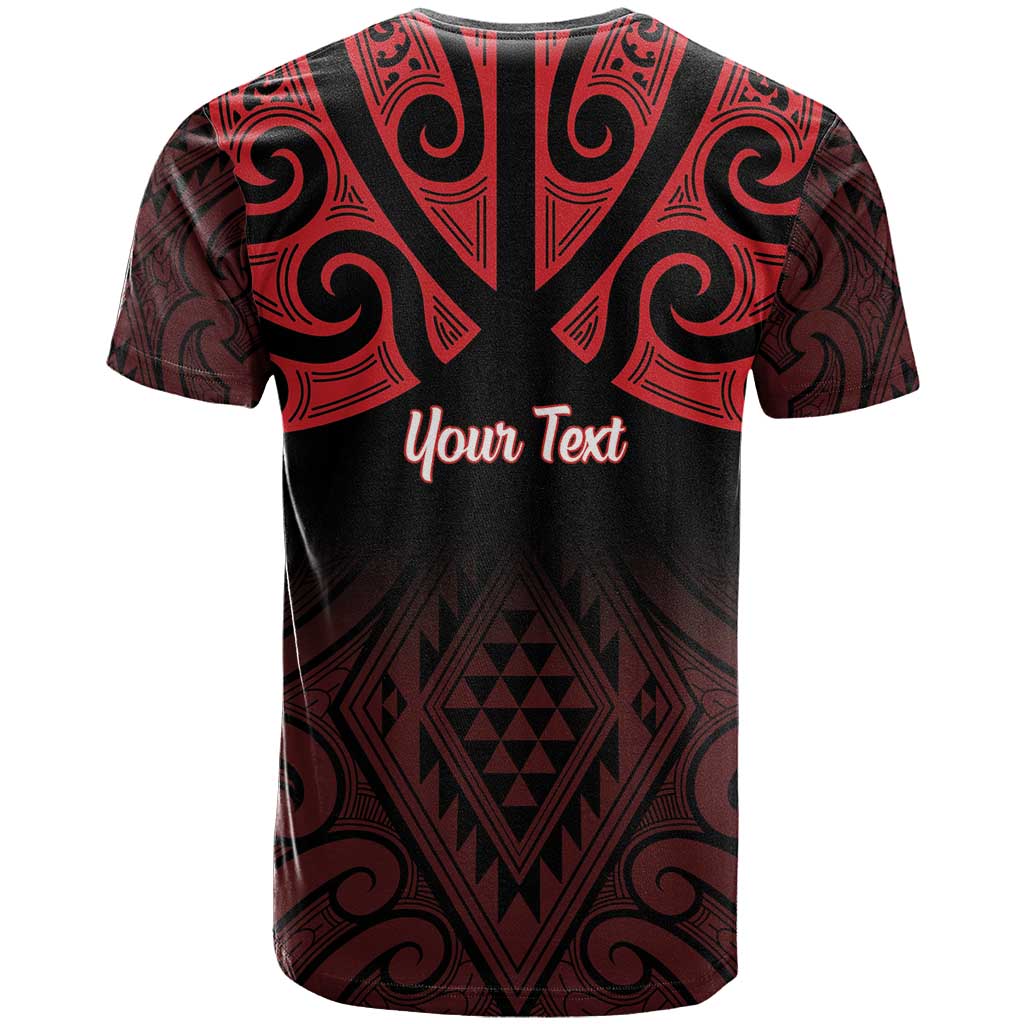 Personalised Keep Maori Wards New Zealand T Shirt Stronger Together Aotearoa Taniko - Polynesian Pride