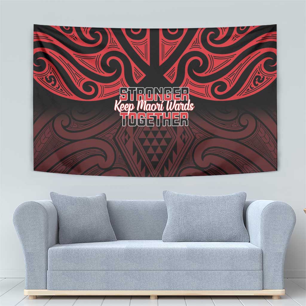 Keep Maori Wards New Zealand Tapestry Stronger Together Aotearoa Taniko - Polynesian Pride