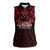 Personalised Keep Maori Wards New Zealand Women Sleeveless Polo Shirt Stronger Together Aotearoa Taniko - Polynesian Pride