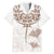 New Zealand Manta Ray Tattoo Family Matching Tank Maxi Dress and Hawaiian Shirt Aotearoa Maori Haehae Beige - Polynesian Pride