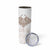 New Zealand Manta Ray Tattoo Skinny Tumbler Aotearoa Maori Haehae Beige - Polynesian Pride
