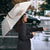 New Zealand Manta Ray Tattoo Umbrella Aotearoa Maori Haehae Beige - Polynesian Pride