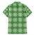 Green Hawaiian Quilt Family Matching Mermaid Dress and Hawaiian Shirt Hawaii Pineapple Monstera Palaka Motifs - Polynesian Pride