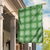 Green Hawaiian Quilt Garden Flag Hawaii Pineapple Monstera Palaka Motifs - Polynesian Pride