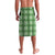 Green Hawaiian Quilt Lavalava Hawaii Pineapple Monstera Palaka Motifs - Polynesian Pride