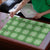 Green Hawaiian Quilt Puzzle Hawaii Pineapple Monstera Palaka Motifs - Polynesian Pride