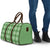Green Hawaiian Quilt Travel Bag Hawaii Pineapple Monstera Palaka Motifs - Polynesian Pride