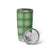 Green Hawaiian Quilt Tumbler Cup Hawaii Pineapple Monstera Palaka Motifs - Polynesian Pride