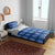 Royal Blue Hawaiian Quilt Bedding Set Hawaii Pineapple Monstera Palaka Motifs - Polynesian Pride