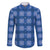 Royal Blue Hawaiian Quilt Family Matching Short Sleeve Bodycon Dress and Hawaiian Shirt Hawaii Pineapple Monstera Palaka Motifs - Polynesian Pride