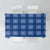 Royal Blue Hawaiian Quilt Tablecloth Hawaii Pineapple Monstera Palaka Motifs - Polynesian Pride