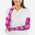 Pink Hawaiian Quilt Arm Sleeves Hawaii Pineapple Monstera Palaka Motifs - Polynesian Pride