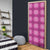 Pink Hawaiian Quilt Door Cover Hawaii Pineapple Monstera Palaka Motifs - Polynesian Pride