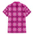 Pink Hawaiian Quilt Family Matching Mermaid Dress and Hawaiian Shirt Hawaii Pineapple Monstera Palaka Motifs - Polynesian Pride