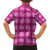 Pink Hawaiian Quilt Hawaiian Shirt Hawaii Pineapple Monstera Palaka Motifs - Polynesian Pride