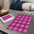 Pink Hawaiian Quilt Puzzle Hawaii Pineapple Monstera Palaka Motifs - Polynesian Pride