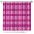 Pink Hawaiian Quilt Shower Curtain Hawaii Pineapple Monstera Palaka Motifs - Polynesian Pride