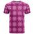 Pink Hawaiian Quilt T Shirt Hawaii Pineapple Monstera Palaka Motifs - Polynesian Pride