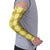 Yellow Hawaiian Quilt Arm Sleeves Hawaii Pineapple Monstera Palaka Motifs - Polynesian Pride