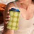 Yellow Hawaiian Quilt 4 in 1 Can Cooler Tumbler Hawaii Pineapple Monstera Palaka Motifs - Polynesian Pride