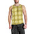 Yellow Hawaiian Quilt Men Tank Top Hawaii Pineapple Monstera Palaka Motifs - Polynesian Pride