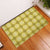 Yellow Hawaiian Quilt Rubber Doormat Hawaii Pineapple Monstera Palaka Motifs - Polynesian Pride