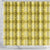 Yellow Hawaiian Quilt Shower Curtain Hawaii Pineapple Monstera Palaka Motifs - Polynesian Pride