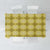 Yellow Hawaiian Quilt Tablecloth Hawaii Pineapple Monstera Palaka Motifs - Polynesian Pride