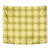 Yellow Hawaiian Quilt Tapestry Hawaii Pineapple Monstera Palaka Motifs - Polynesian Pride